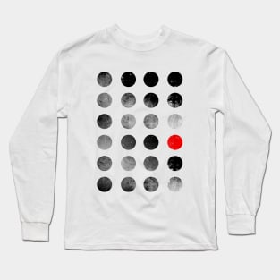 Grunge Dots Long Sleeve T-Shirt